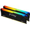 Kingston Technology FURY Beast 16GB 3600MT/s DDR4 CL17 DIMM (Kit da 2) RGB