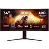 Aoc PROMOZIONE Aoc 34 MONITOR C 3440X1440 REG ALT USBC Cod. CU34G4ZCA