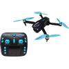 Ods Drone Starbrush Cam 8 funzioni RC 2,4 GHz (17x19,5cm) RADIOFLY Nero e Azzurro
