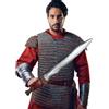 FIESTAS GUIRCA | Spada Medievale per Costume Adulto - 75 cm - PVC | Effetto Realistico | Impugnatura Decorata | 75 cm | Facile Da Maneggiare | Halloween, Carnevale, Feste a Tema