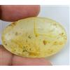Gemsmyriad 100% Naturale Giallo Ambra 12.70 KT 35 MM Non Trattato Certificato Agrati