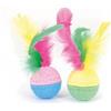 Camon Pallina in Spugna con Piume