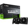 MSI Scheda Video MSI Nvidia GeForce RTX 5080 16G VENTUS 3X OC BLACK 16GB GDDR7