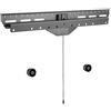 Techly 105391 Staffa a Muro Fissa TV LED LCD 37-80 Nero