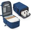 BJLFS Zaino Ryanair 40x30x20 Bagaglio A Mano 40x30x20 Zaino Viaggio Donna | Zaino 40x30x20 Ryanair con Tasca Antifurto Borse da Cabina per Wizzair Zaini Casual Impermeabile Zaino Portabili da 16pollici