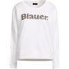 BLAUER. - Felpa - Bianco