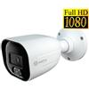 SAFIRE SMART CAMERA BULLET AHD/TVI/CVI/ANALOGICA 30MT IR E LED BIANCO 2MP 2,8MM MIC SFB080-VISSF-B080A-2B-DL