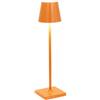Zafferano S.R.L. MICRO Poldina pro lampada da tavolo ricaricabile di zafferano - arancio