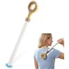 Culinavog Grattaschiena telescopico per la schiena, tirabile da 20 cm a 68 cm, strumento massaggiatore in acciaio inox per casa, viaggi e ufficio