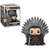 Funko POP! Deluxe: GOT S10 - Jon Snow Sitting on Iron Throne 37791 - Funko Pop - Funko