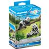 Playmobil 2 panda con bambino