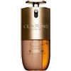 Clarins DOUBLE SERUM FOUNDATION, Flacone con pompa, Liquido, Pelle universale, Antifatica, Idratante, Illuminante, Levigante, M3N, Satinato