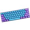 Merkloos Tasti, 61 pezzi, in PBT, bicolore, profilo ANSI, per tastiere meccaniche da gaming