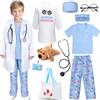 Tacobear Costume da medico per bambini (blu, 110)