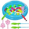 LUFEIS Giocattolo Pesca Magnetico, 50 Pezzi Fishing Game Magnetico Giocattolo da Bagno Canne da Pesca Giocattolo, Canna da Pesca Bambino Giocattolo, per Ragazzo Ragazza