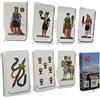 BLUSUPERSHOP 1 Mazzo Carte NAPOLETANE GIGANTI 18,5X10 CM NAPOLI Scopa BRISCOLA SCOPONE SCIENTIFICO