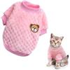 Mikiuly Maglioncino Cane, Caldo Maglioncino Per Cani, Maglione Per Cane, Maglione per Animali Domestici, Maglione Dolcevita per Cani, Maglione a Caldo Pullover Outwear Cappotti Freddi per Cani Gatti,rosa