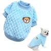 Mikiuly Maglioncino Cane, Caldo Maglioncino Per Cani, Maglione Per Cane, Maglione per Animali Domestici, Maglione Dolcevita per Cani, Maglione a Caldo Pullover Outwear Cappotti Freddi per Cani Gatti,blu