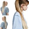 CAISHA 60cm Coda Capelli Stella Con Pinza Capelli Lungo Capelli Extensions Finta Per Donna Liscio Biondo Mix H614