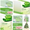 Ourdort 50 Pezzi Kit per la Cura della Pelle Aloe Vera, Set Viso Completo | Skin Care di Natale con Maschere Viso, Cerotti per Labbra, Patch Occhi, Regalo di Natale per Ragazze e Donne