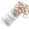 Heliums Piccoli elastici per capelli morbidi - biondo sabbia - Mini elastici per capelli in nylon da 2,5 cm, nessun danno, per bambini, trecce, cani e capelli sottili, 30 pezzi