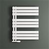 Mai & Mai Radiatore da Bagno 76x60cm, Bianco | Radiatore Scaldasalviette Termoarredo da Bagno Scalda Portasciugamani da Parete e Pavimento in Acciaio FN