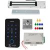 ReaIOKbii WiFi TUYA Security Access Control System Kit, Impermeabile RFID Touch Tastiera Serratura Porta Intelligente Impronte Digitali Controller di Controllo Accessi 280KG/600 Lbs Interruttore in
