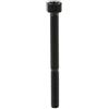 Yaruijia - Bullone in titanio per bicicletta DIN912 M6x10/15/16/18/20/25/30/35/40/45/50/55/60 mm a testa quadrata con testa esagonale Gr5 (M6x55mm, nero)