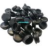 ANDROMEDAGIE® | TAPPO COPRIFORO Ø 12 MM IN GOMMA 50 PZ NERO | Tappini copriforo per fori diametro 12 mm in gomma mediamente morbida di colore nero