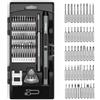 HYCHIKA BETTER TOOLS FOR BETTER LIFE HYCHIKA 62 in 1 Cacciaviti Elettrici KIt - Cacciavite di Precisione Meccanico con 50 Punte Magnetiche S2 Cacciavite a Batteria 200RPM per la Riparazione di Portatili,Orologi,Telefoni,Fotocamere