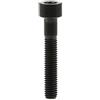 Yaruijia - Bullone in titanio per bicicletta DIN912 M6x10/15/16/18/20/25/30/35/40/45/50/55/60 mm a testa quadrata esagonale Gr5 (M6x30mm, nero)