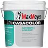 MAXMEYER Biocasacolor, Pittura Lavabile Antimuffa per Interni, Alta Traspirabilità, Bianco, 10 Litri