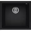 ELLECI LKQ10286BSO | Lavello sottopiano KERATEK QUADRA 102 BSO | Colore : Nero