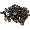 ANDROMEDAGIE® | TAPPO COPRIFORO Ø 12 MM IN GOMMA 100 PZ MARRONE | Tappini copriforo per fori diametro 12 mm in gomma mediamente morbida di colore marrone
