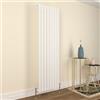 GY Bath Progettista ovale bianco verticale 1800x472mm della colonna del radiatore singolo Rads del riscaldamento centrale moderno