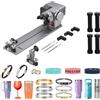 AtomStack R8 e H5 Kit Mandrino Rotante e Base Rialzata per Incisore Laser P1, Supporto per Oggetti Cilindrici e Sferici, Ideale per Anelli, Palle da Baseball e Sfere di Cristallo