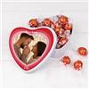 Wanapix | Cioccolatini Personalizzati Nome e Testo | Scatola forma di Cuore | 22 Praline al Cioccolato alle Nocciole | Regale Originali San Valentino | 6x15x5 cm - Amore