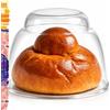 Vuccirì Brioche Siciliana con il Tuppo - Artigianale e Soffice - In Capsula ad Atmosfera Controllata - Confezione da 6 Pezzi - Prodotto Tipico Senza Conservanti