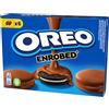 OREO MILK CHOC biscotto cacao con ripieno alla vaniglia ricoperto di cioccolato a latte