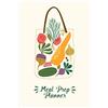 Allofshe Publishing Meal Prep Planner (Tascabile)