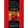 His Holiness the Dalai Lama How to Practice (Tascabile)