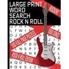 Pagez Of Rock Press Large Print Word Search Rock N Roll (Tascabile)
