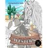 Jazzy Harmony Grayscale coloring WESTERN coloring book for adults (Tascabile)