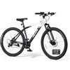 VEVOR Bici da Montagna per Adulti per Tutti i Terreni Carico max 120 kg | Mountain Bike, Sospensione Anteriore, Sella Regolabile, Telaio in Lega di Alluminio, Doppio Freno a Disco, Lunghezza 172 cm