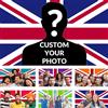 Mocessory Bandiera personalizzata 60 x 90 cm, Bandiera Vari paesi | Personalizzata - Progetta la Tua Immagine Bandiere Personalizzate per Compleanni, decorazione divertente per poster