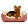 Flamingo Cuccia gatto - cuccia cane - Lilly rosa - 50 cm - Peluche morbido e tessuto comfort - Fibre di poliestere soffici - Base antiscivolo - Flamingo