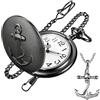 Tiong Orologio da tasca da uomo Orologio classico vintage con pendentea mio figlio Orologio da regalo per padre madre figlio Orologio con collana con catena