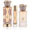 Lattafa Teriaq set donna Eau de Parfum 100 ml + Eau de Parfum miniatura 12 ml + Profumo per capelli