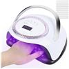 ANGNYA Lampada UV LED per unghie da 288 W, asciuga unghie con 66 perline, luce professionale per la cura delle unghie in gel con 4 timer 10s/30s/60s/99s, sensore intelligente a infrarossi, base staccabile