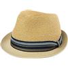 Comhats Cappelli di paglia per gli uomini estivi Trilby Fedora Panama Cappello per le vacanze Cappelli da sole alla moda per spiaggia e nuoto
